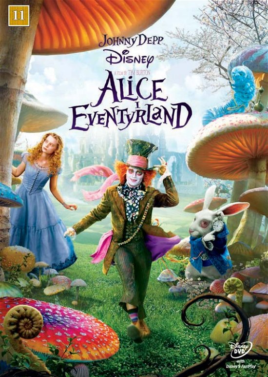 Alice I Eventyrland - Johnny Depp - Películas - Walt Disney - 8717418233495 - 6 de julio de 2010