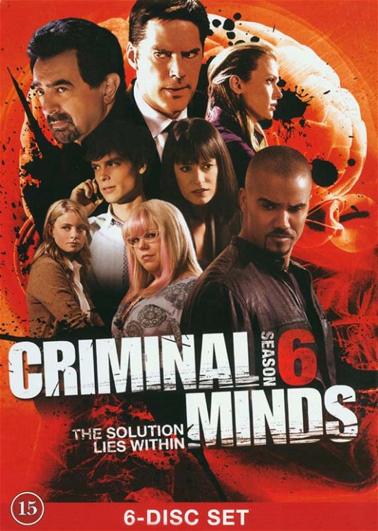 Criminal Minds - Season 6 - DVD /tv Series - Criminal Minds - Elokuva - ABC Studios - 8717418316495 - tiistai 29. marraskuuta 2011