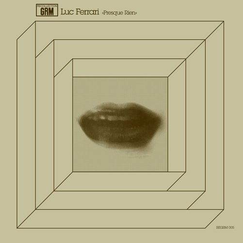 Cover for Luc Ferrari · Presque Rien (LP) (2012)