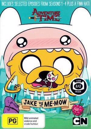 Cover for Adventure Time · Adventure Time: Jake vs Me-mow (Collection 3) (DVD) (2017)