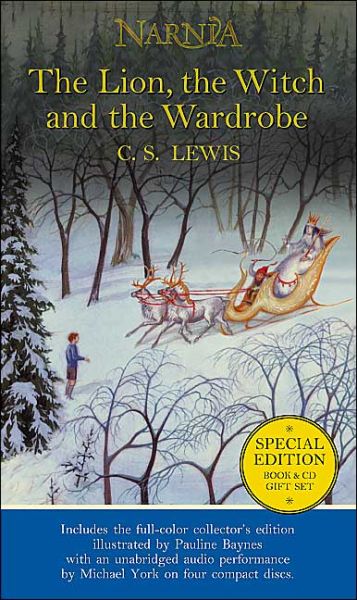 Cover for C. S. Lewis · The Lion, the Witch and the Wardrobe: Book and CD Boxed Set - The Chronicles of Narnia (Book) [Unabridged edition] (2003)