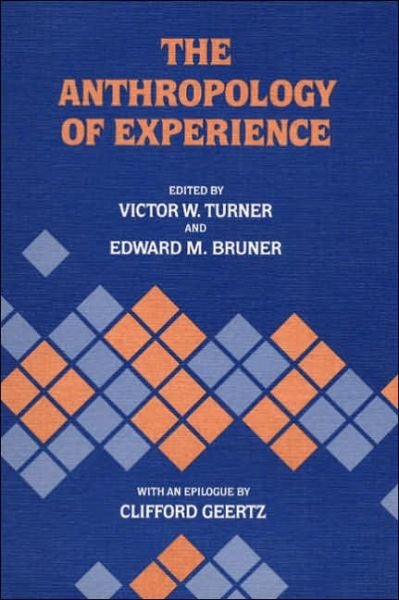Cover for Victor Turner · The Anthropology of Experience (Paperback Book) (2001)