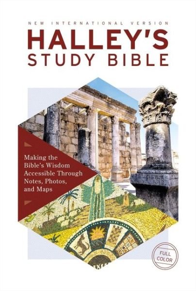 Cover for Zondervan Zondervan · NIV, Halley's Study Bible (A Trusted Guide Through Scripture), Hardcover, Red Letter, Comfort Print: Making the Bible's Wisdom Accessible Through Notes, Photos, and Maps (Hardcover Book) (2020)