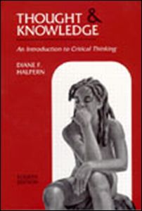 Cover for Halpern, Diane F. (Claremont McKenna College, USA) · Thought and Knowledge: An Introduction to Critical Thinking (Paperback Book) (2002)