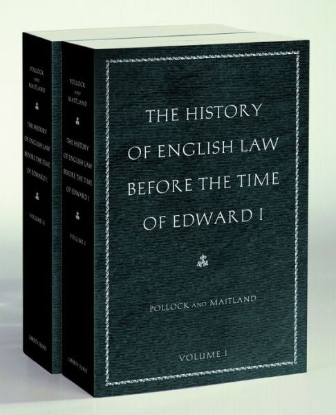 Cover for Sir Frederick Pollock · The History of English Law Before the Time of Edward I: Two Volume Set (Hardcover Book) (2010)