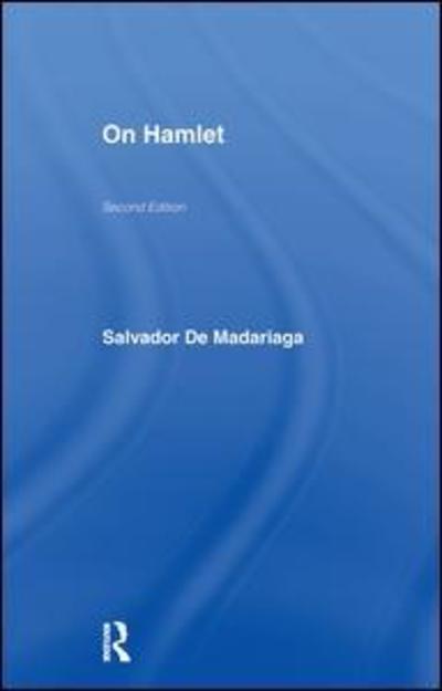 Cover for Salvador Madariaga · On Hamlet (Paperback Book) (2016)