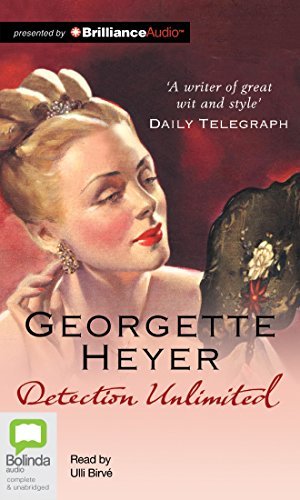 Cover for Georgette Heyer · Detection Unlimited (Inspector Hemingway) (Lydbok (CD)) [Unabridged edition] (2015)