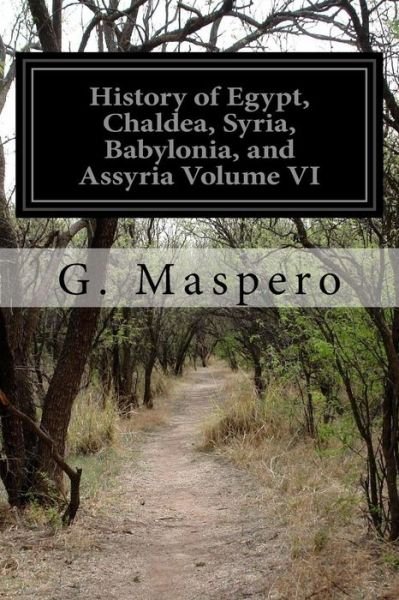 History of Egypt, Chaldea, Syria, Babylonia, and Assyria Volume Vi - G Maspero - Libros - Createspace - 9781515282495 - 30 de julio de 2015