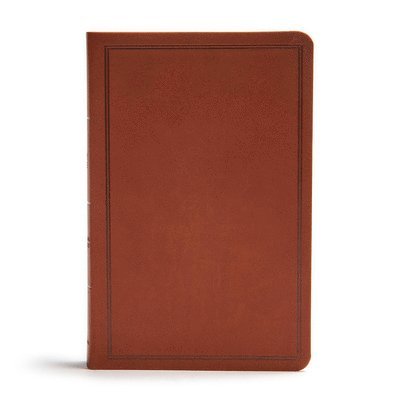 CSB Deluxe Gift Bible, Brown LeatherTouch - CSB Bibles by Holman CSB Bibles by Holman - Livros - Broadman & Holman Publishers - 9781535925495 - 1 de outubro de 2018