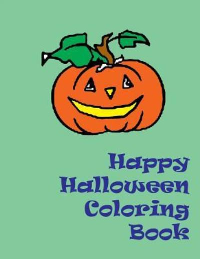 Cover for Lazaros' Blank Books · Happy Halloween Coloring Book (Paperback Book) (2016)