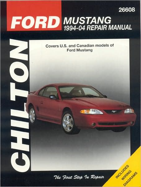 Cover for Haynes Publishing · Ford Mustang (Chilton): 94-04 (Paperback Book) (2009)