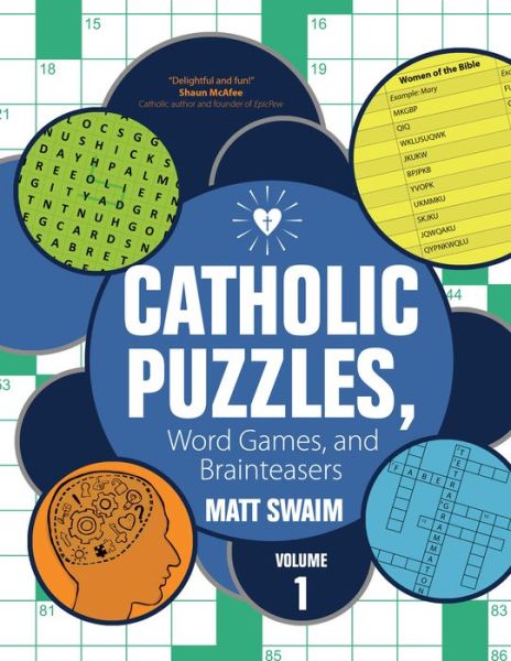 Cover for Matt Swaim · Catholic Puzzles, Word Games, and Brainteasers: Volume 1 (Paperback Book) (2017)