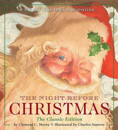 The Night Before Christmas Oversized Padded Board Book: The Classic Edition - Oversized Padded Board Books - Clement Moore - Books - HarperCollins Focus - 9781604337495 - October 12, 2023