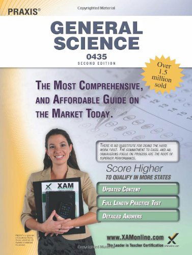 Cover for Sharon a Wynne · Praxis General Science 0435 Teacher Certification Study Guide Test Prep (Taschenbuch) [Second Edition, Revised edition] (2013)