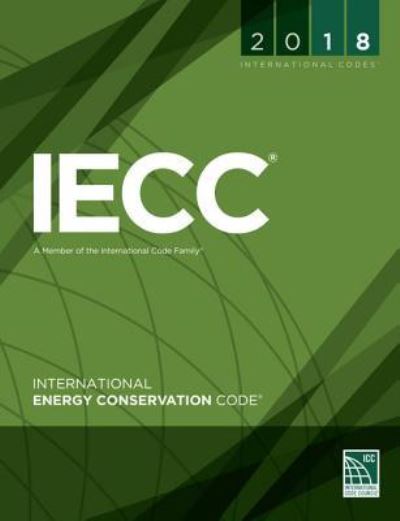 Cover for International Code Council · 2018 International Energy Conservation Code (Pocketbok) (2017)