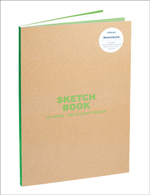 Kraft and Green Sketchbook - Kraft Series - - Bücher - teNeues Calendars & Stationery GmbH & Co - 9781623259495 - 12. August 2024