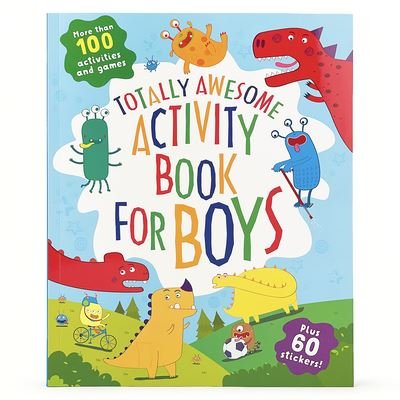 Cover for Parragon Books · Totally Awesome Activity Book for Boys (Book) (2023)