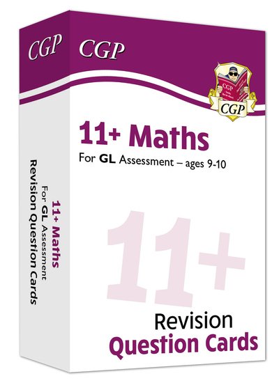 Cover for CGP Books · 11+ GL Revision Question Cards: Maths - Ages 9-10 - CGP GL 11+ Ages 9-10 (Hardcover bog) (2020)