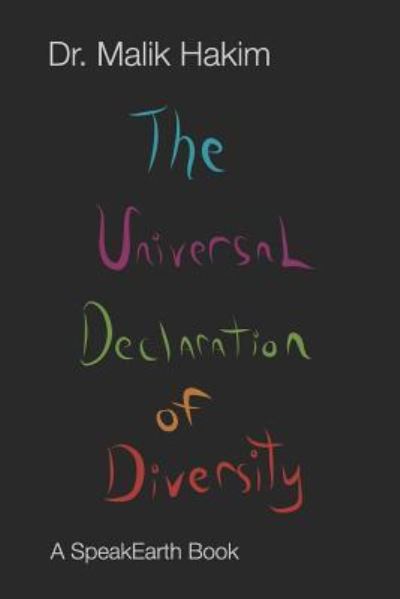 Cover for Malik Hakim · Universal Declaration of Diversity: The Black and White Edition (Paperback Book) (2018)