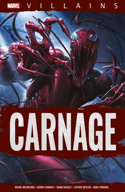 Cover for David Michelinie · Marvel Villains: Carnage (Paperback Book) (2024)