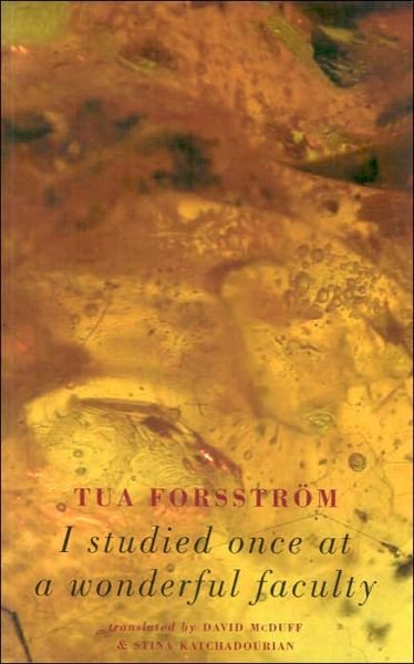 Cover for Tua Forsstroem · I Studied Once at a Wonderful Faculty (Paperback Book) (2006)