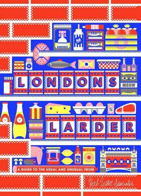 Cover for Herb Lester Associates · London's Larder: A Guide to the Usual &amp; Unusual (Map) (2014)