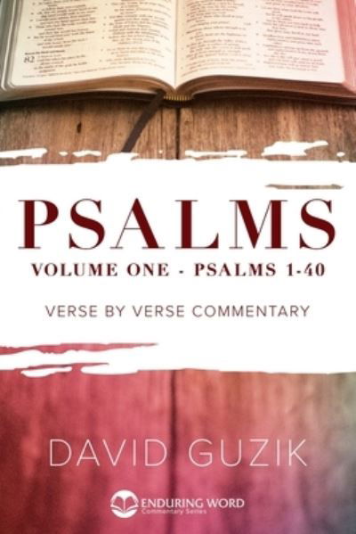 Cover for David Guzik · Psalms 1-40 (Paperback Book) (2019)