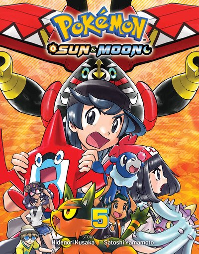 Cover for Hidenori Kusaka · Pokemon: Sun &amp; Moon, Vol. 5 - Pokemon: Sun &amp; Moon (Paperback Bog) (2019)