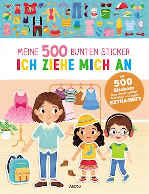 Cover for Meine 500 Bunten Sticker · Ich Zieh Mich An (Book)