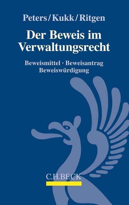 Cover for Peters · Der Beweis im Verwaltungsrecht (Bog)