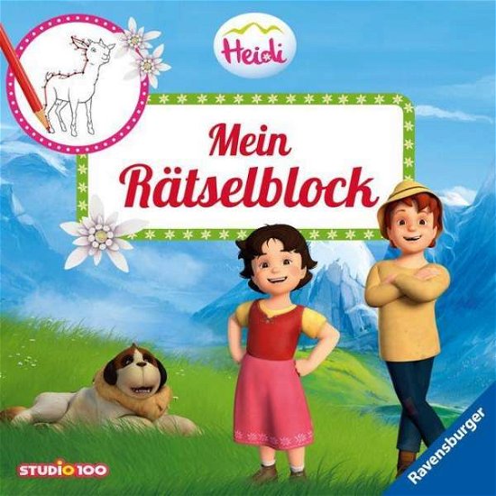 Mein Rätselblock - Heidi - Andet -  - 9783473496495 - 