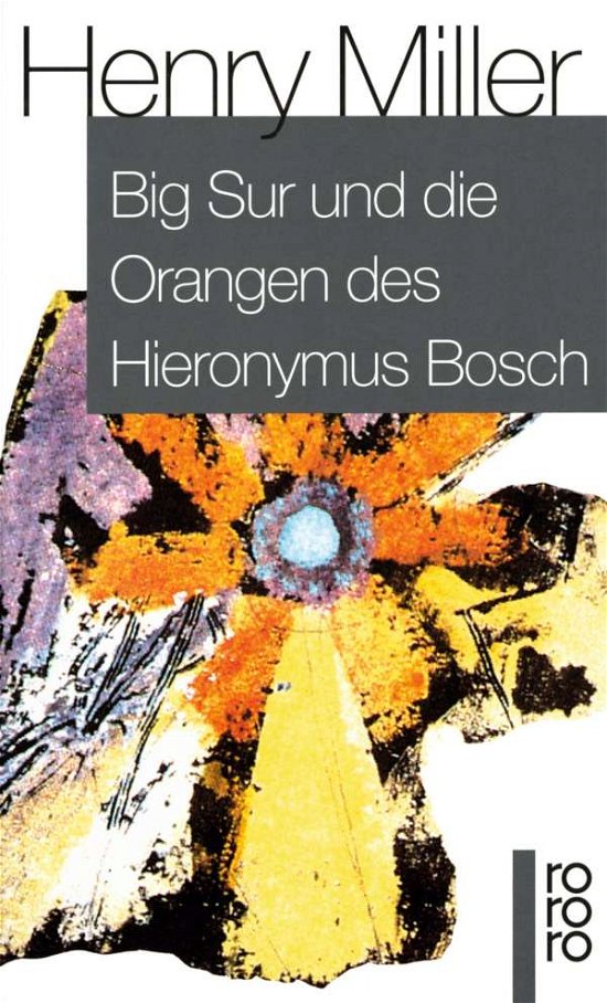 Cover for Henry Miller · Roro Tb.10849 Miller.big Sur U.orangen (Bok)