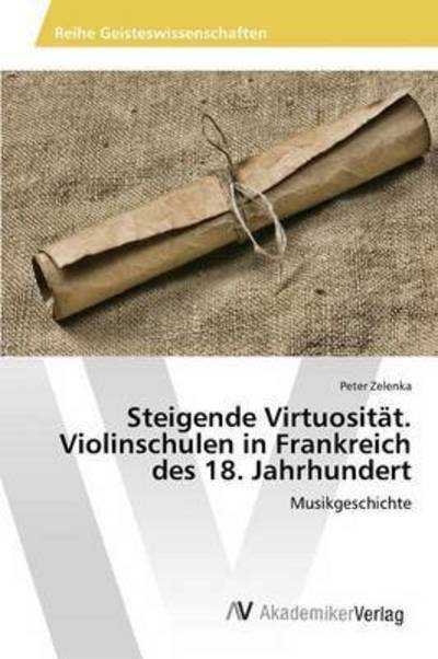 Cover for Zelenka · Steigende Virtuosität. Violinsc (Book) (2015)