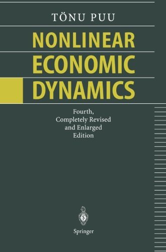 Cover for Toenu Puu · Nonlinear Economic Dynamics (Taschenbuch) [4th ed. 1997. Softcover reprint of the original 4t edition] (2011)