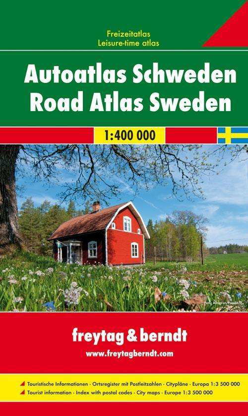 Sweden Road Atlas Spiral - Freytag & Berndt - Książki - Freytag-Berndt - 9783707915495 - 11 marca 2015