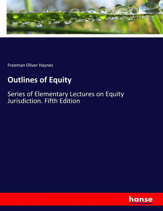 Cover for Haynes · Outlines of Equity (Book) (2017)