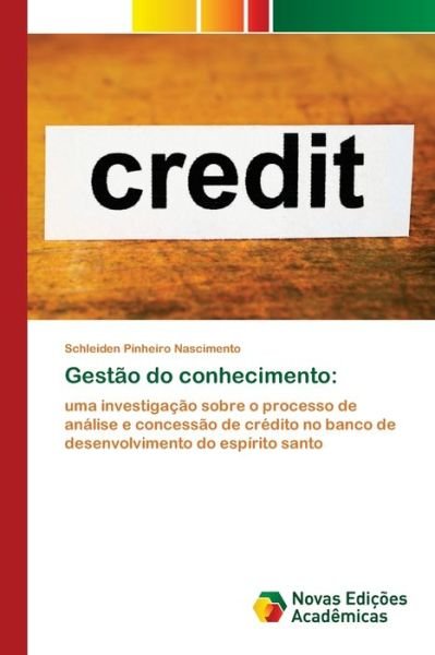 Cover for Nascimento · Gestão do conhecimento: (Bok) (2020)
