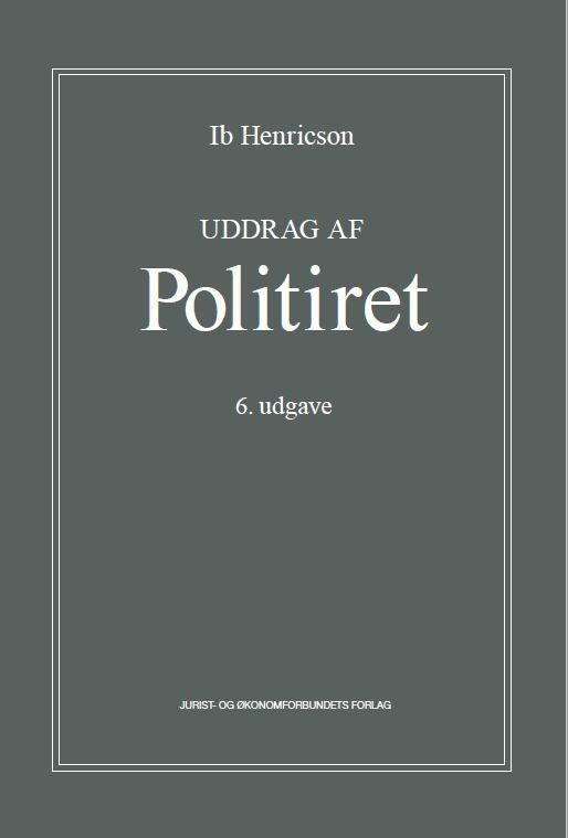 Cover for Ib Henricson · Uddrag af politiret (Hæftet bog) [1. udgave] (2021)