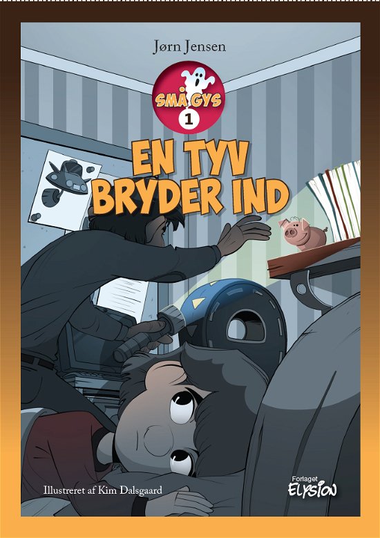 Cover for Jørn Jensen · Små Gys: En tyv bryder ind (Hardcover Book) [1st edition] (2019)
