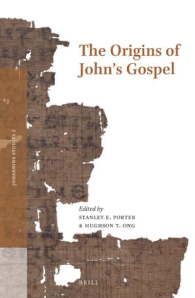 Cover for Stanley E. Porter · The origins of John's gospel (Buch) (2015)