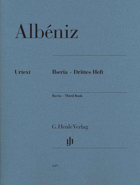 Cover for I. Albeniz · Iberia,Drittes Heft,Kl.HN649 (Bog)