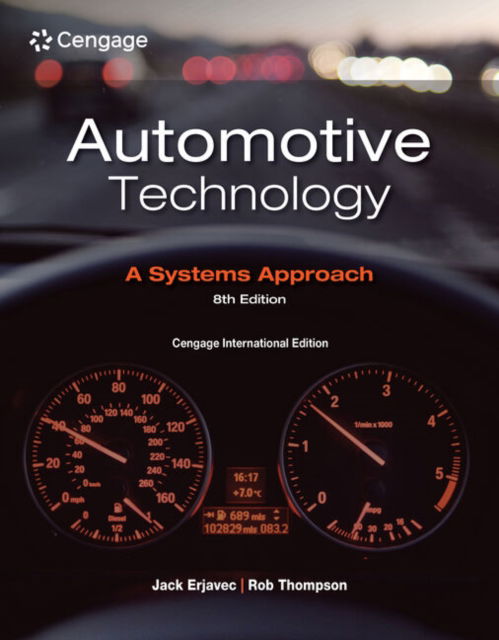Cover for Thompson, Rob (Columbus State Community College) · Automotive Technology: A Systems Approach, Cengage International Edition (Paperback Book) (2024)