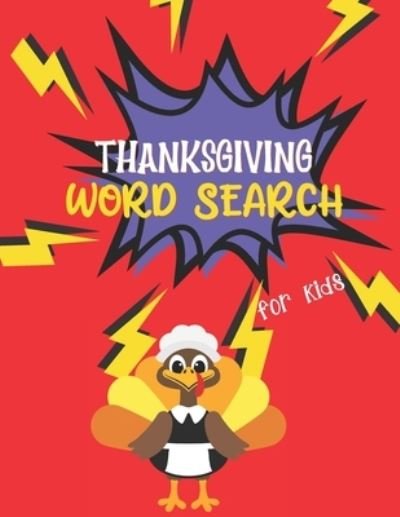 Cover for Mo Ali · Thanksgiving Word Search for Kids (Pocketbok) (2020)