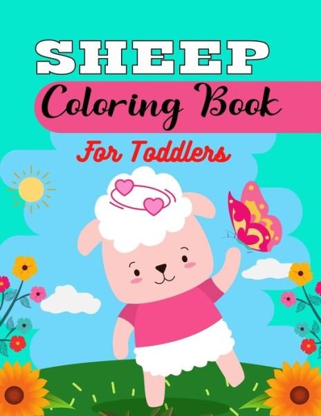 Cover for Ensumongr Publications · SHEEP Coloring Book For Toddlers (Paperback Book) (2020)
