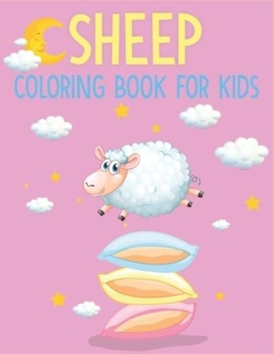 Cover for Rr Publications · Sheep Coloring Book For Kids (Paperback Book) (2021)