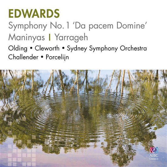 Cover for Porcelijn David · EDWARDS-SYMPHONY No. 1 &quot;DA PACEM DOMINE&quot;-YARRAGEH (CD) (2013)