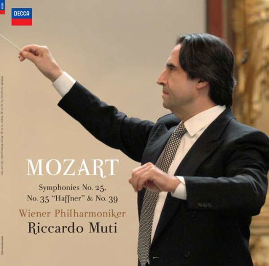 Mozart: Symphonies No. 25, No. 35 "Haffner" & No. 39 - Riccardo Muti & Wiener Philharmoniker - Muziek - Pro-Ject - 0028948262496 - 