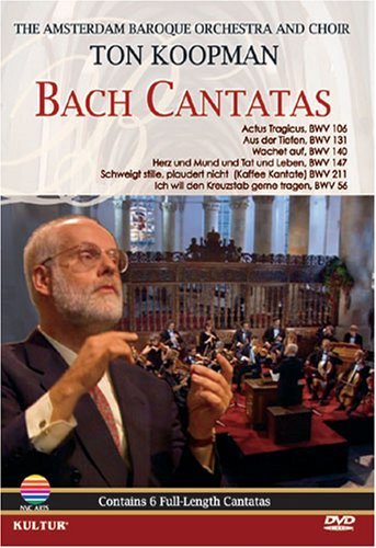 Cover for Johann Sebastian Bach · Cantatas Bvw 106, 131,140 (DVD) (2007)