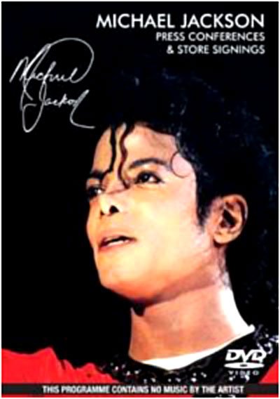 Press Conferences and Store Signings - Michael Jackson - Elokuva - R & B - 0603777908496 - tiistai 12. syyskuuta 2017