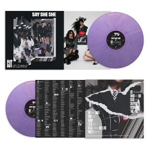 Cover for Say She She · Cut &amp; Rewind (Ltd Liliac Coloured Vinyl) (LP) (2025)